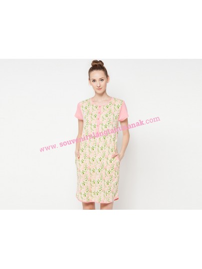 Puppy Pyjama Dress Flower Sleepwear